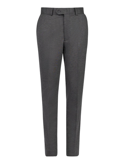 T.O. Collection Boy's Soho Stretch Pants - Heather Grey
