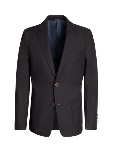 Boy's TR Patch Pocket Suit Jacket - Black