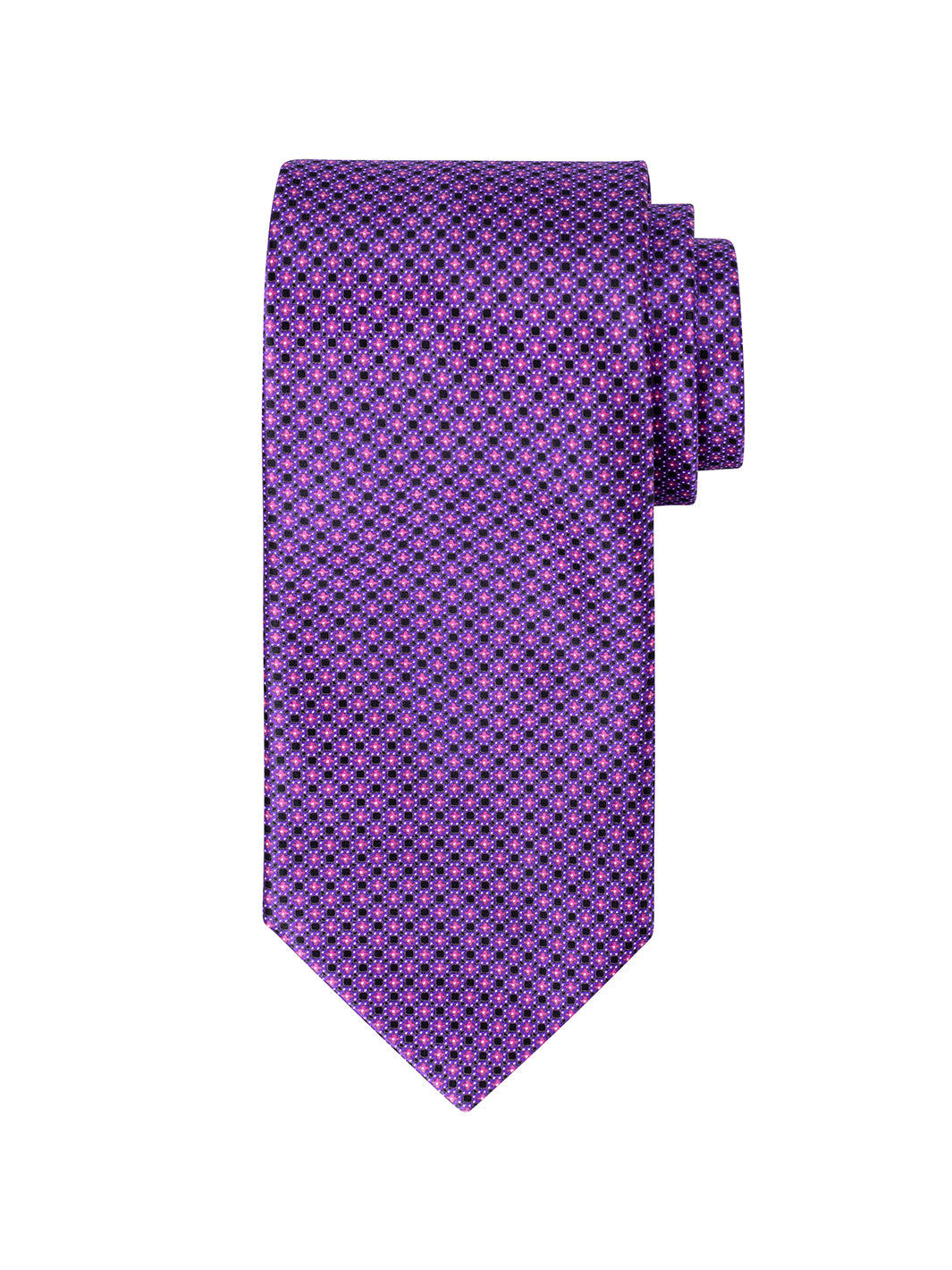 Men's Stefano Ricci Tie - Purple and Pink