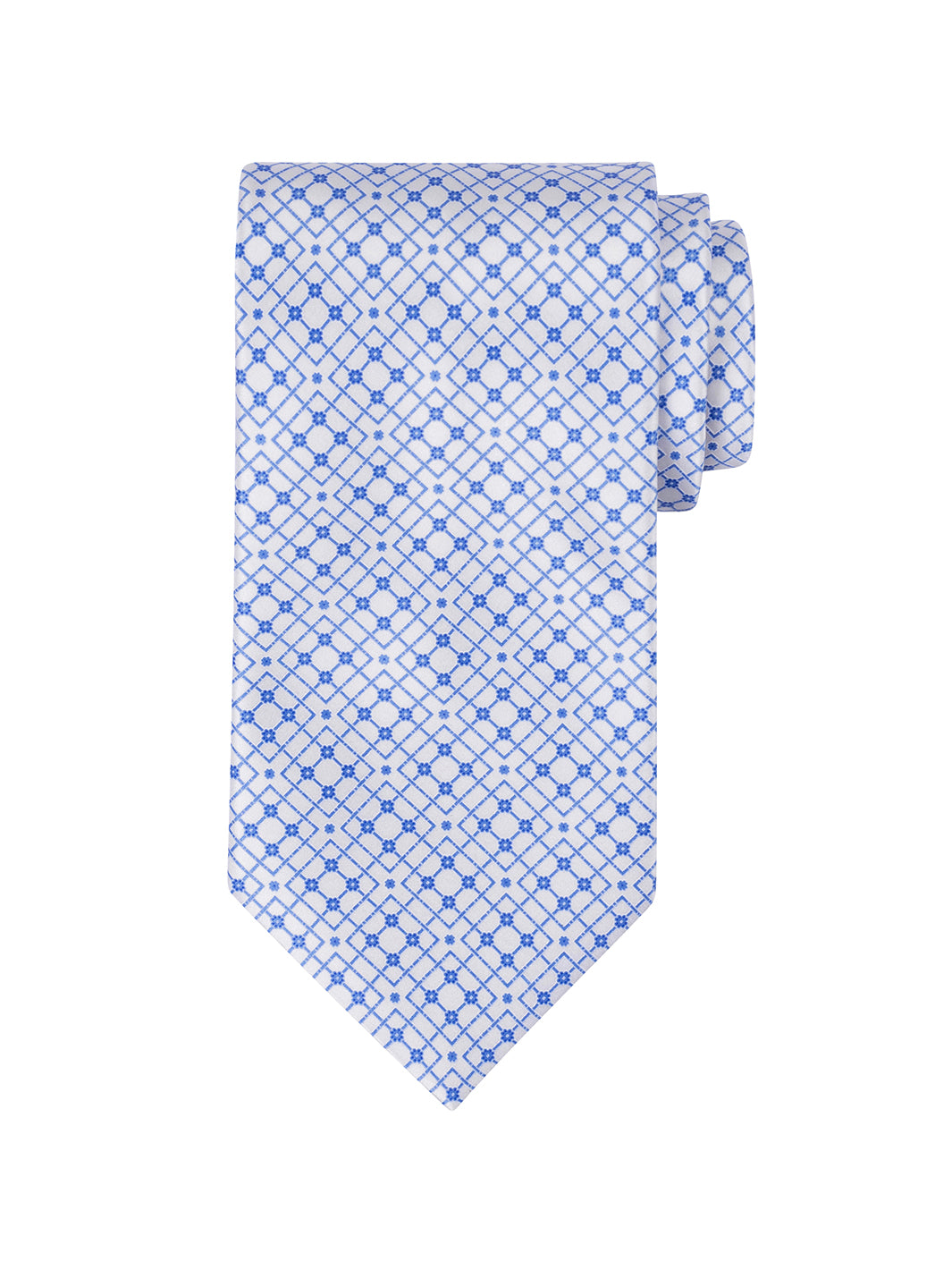 Stefano Ricci Blue and White Tie