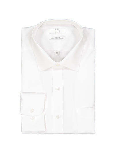 Pinpoint Non-Iron White Shirt