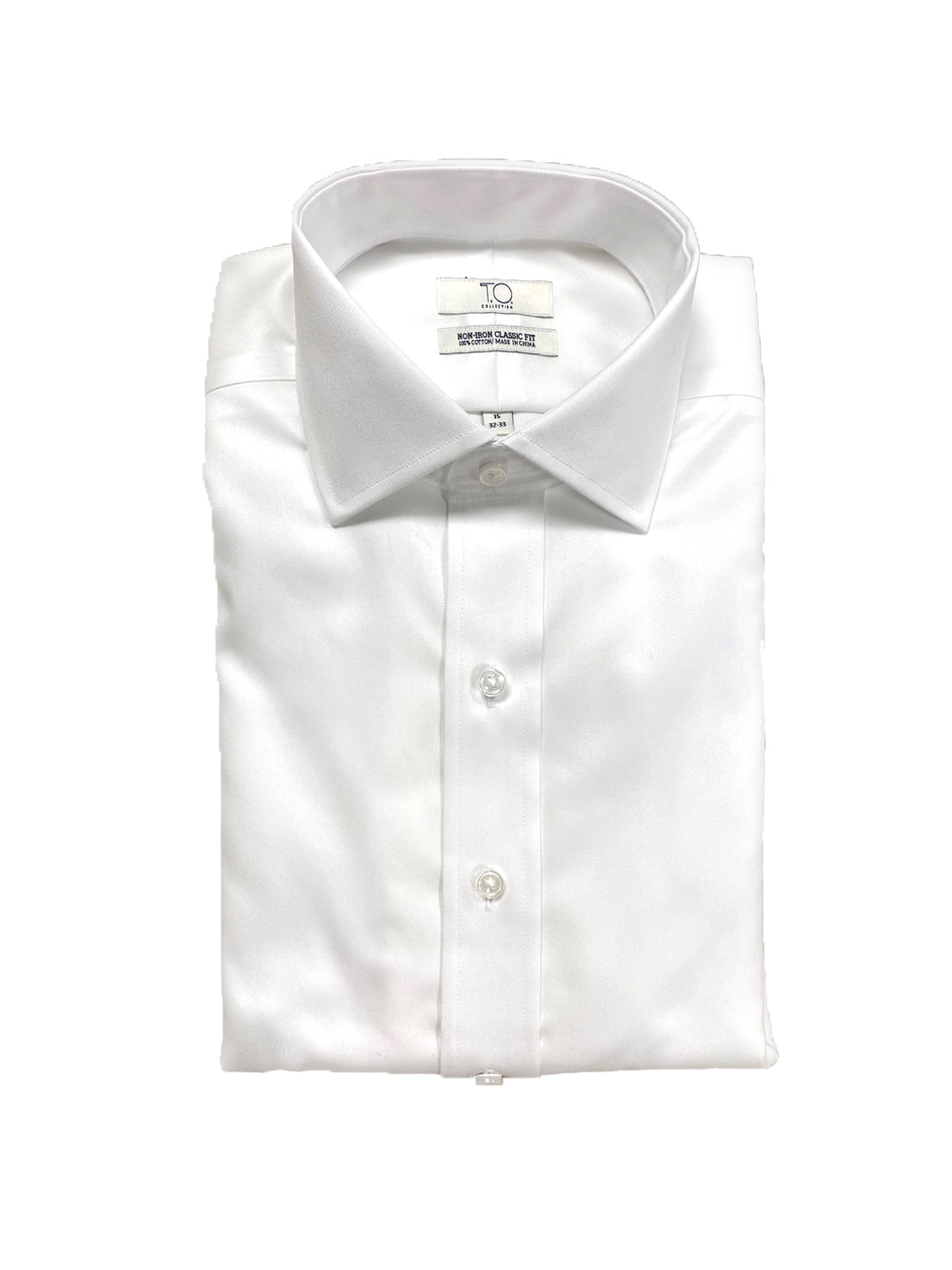 Men's Purple Label White Twill Non-Iron Button Cuff Shirt Slim / 34/35 / 15.5 Men's Purple Label White Twill Non-Iron Button Cuff Shirt Slim / 34/35 / 15.5