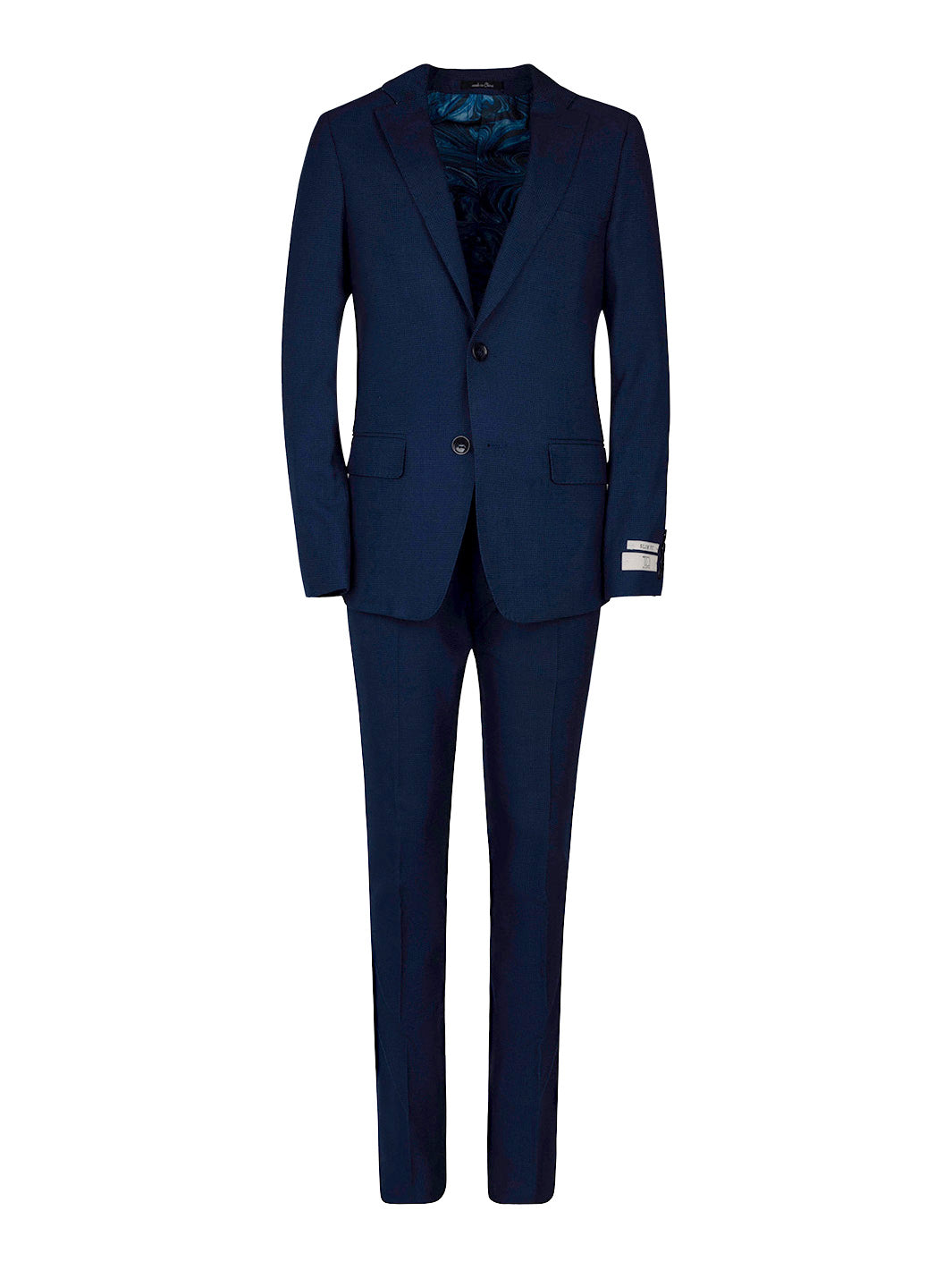 Boy's Fashion Suit - Blue Houndstooth