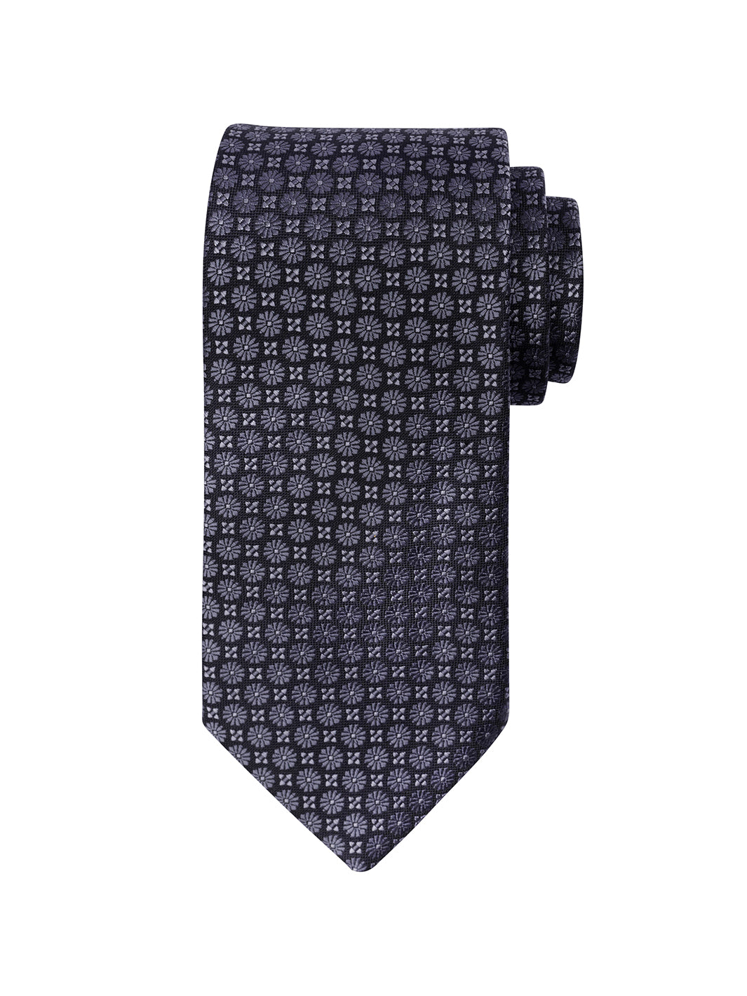 Men's T.O. Collection Medallion Tie - Black