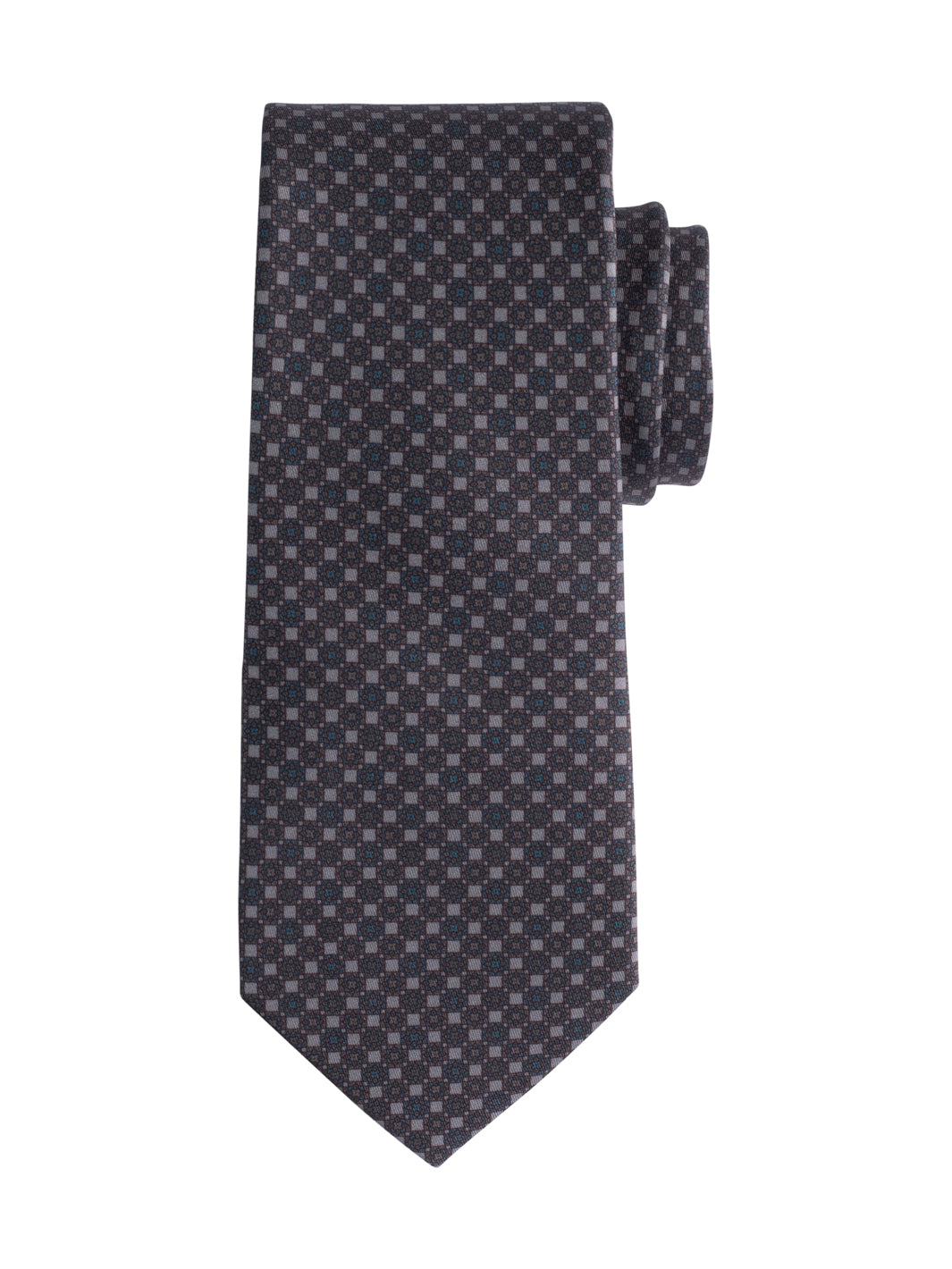 Rivelli Mens Dark Patterned Tie