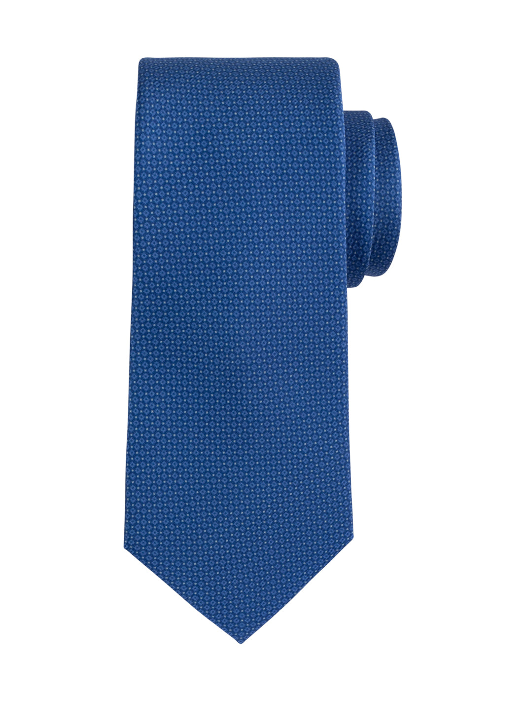 Rivelli Mens Mid Blue Patterned Tie